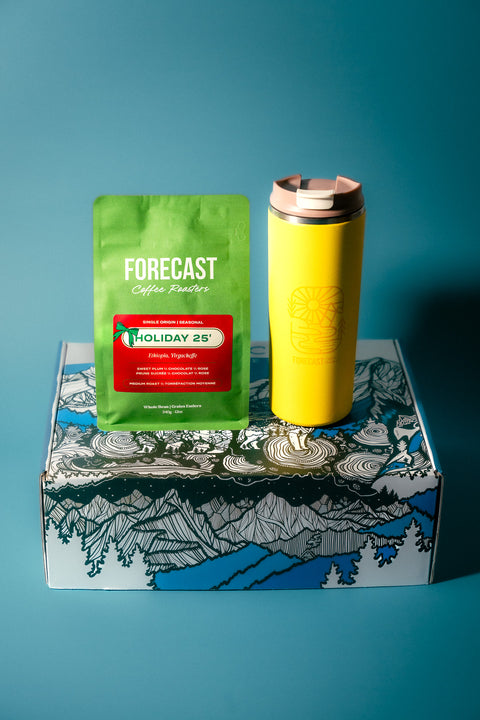 Bundle: 16oz FC Tumbler \\ 340g Holiday 25'