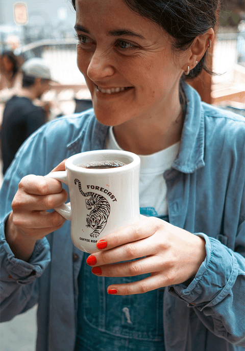 Diner Mug - Tiger Print