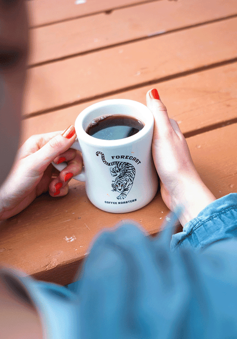 Diner Mug - Tiger Print